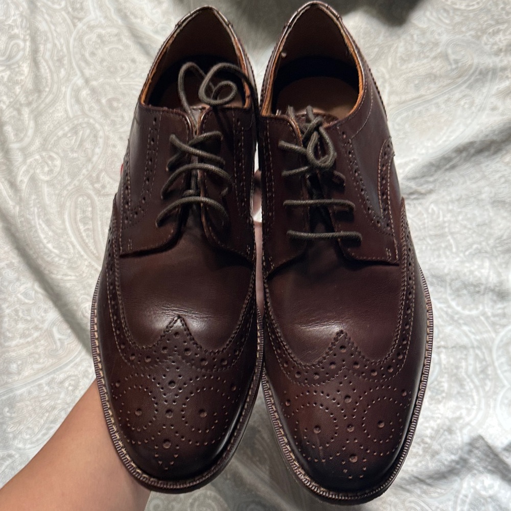 Florsheim Dark Brown Leather Oxfords